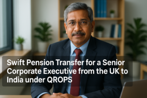 Swift Pension Transfer for a Senior Corporate Executive from the UK to India under QROPS