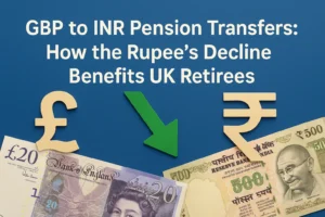 GBP to INR Pension Transfers: How the Rupee’s Decline Benefits UK Retirees